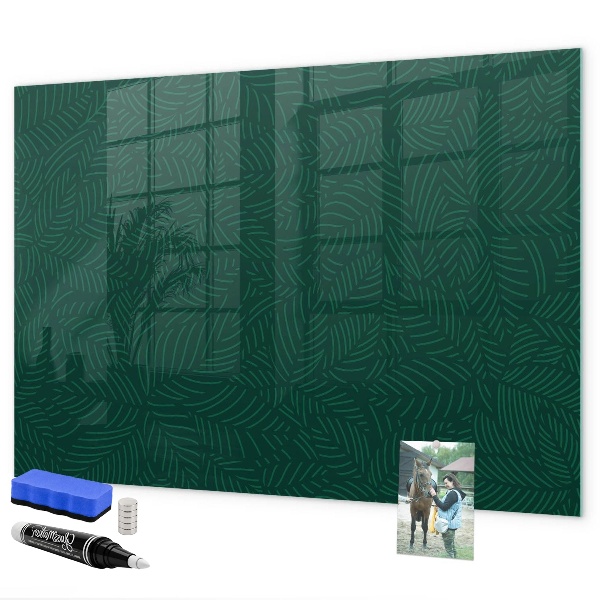 Magnetic dry erase board Note and photo board