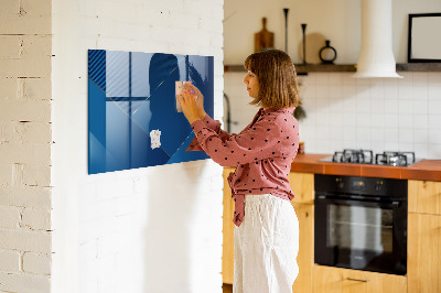 Dry erase board magnetic Modern board for notes and photos