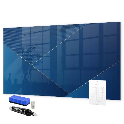Dry erase board magnetic Modern board for notes and photos