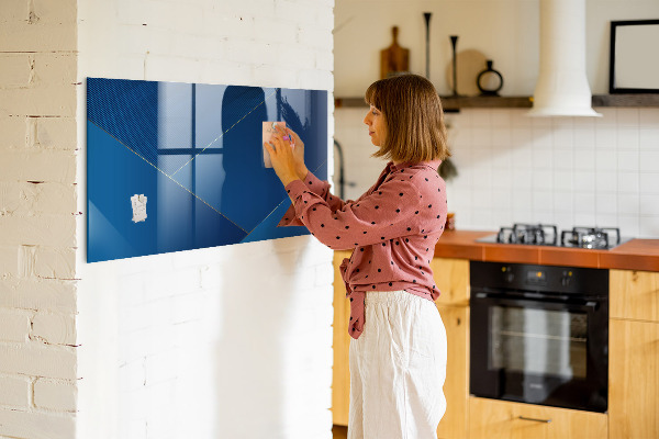 Dry erase board magnetic Modern board for notes and photos