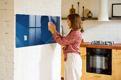 Dry erase board magnetic Modern board for notes and photos