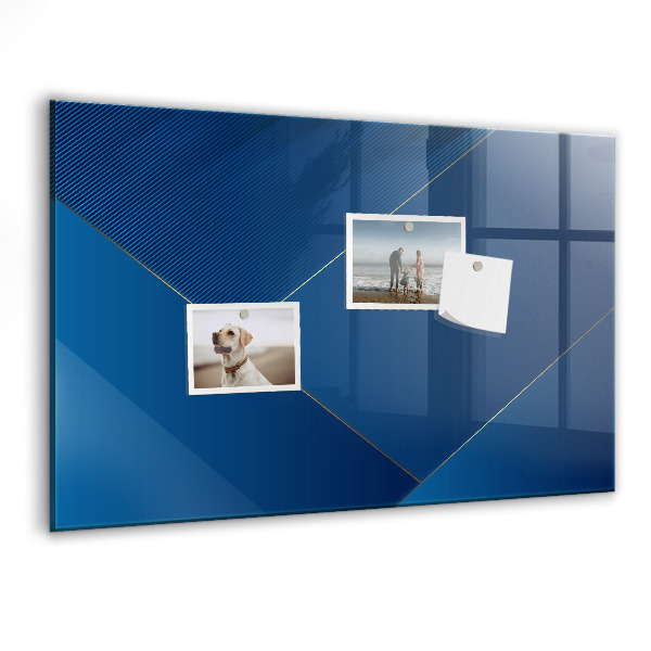 Dry erase board magnetic Modern board for notes and photos