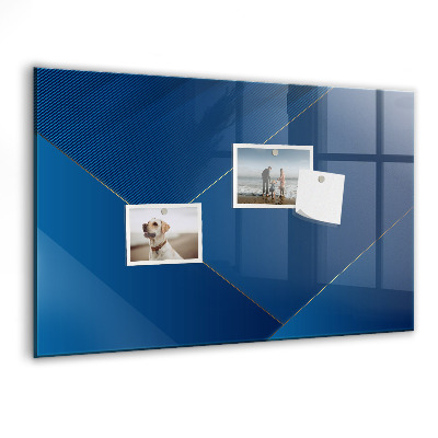 Dry erase board magnetic Modern board for notes and photos