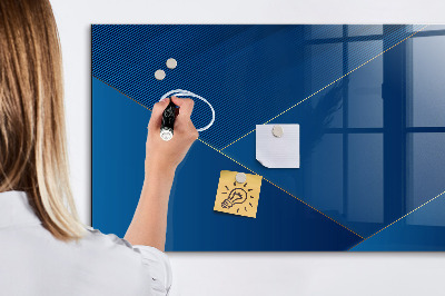 Dry erase board magnetic Modern board for notes and photos