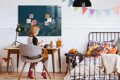 Magnetic dry erase board Modern board for notes and photos