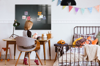 Magnetic dry erase board Magnetic board for photos and notes