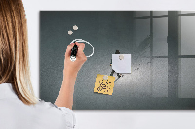 Magnetic dry erase board Magnetic board for photos and notes