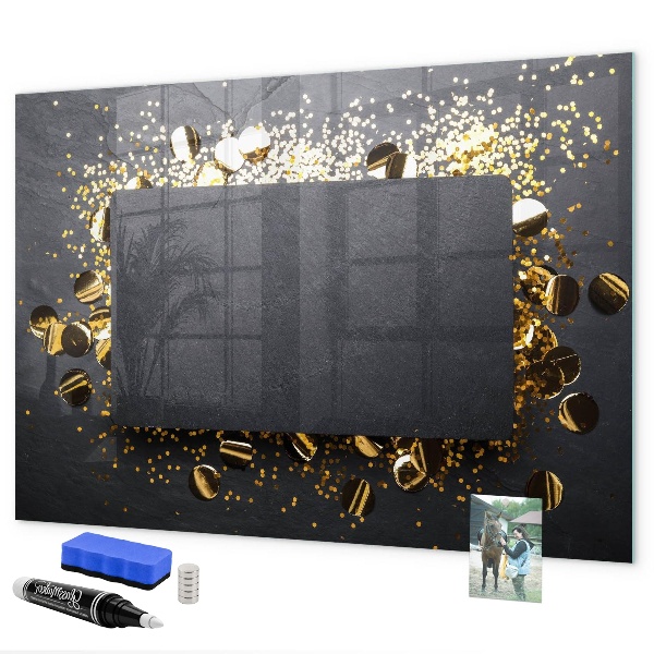 Magnetic dry erase board Creative photo display board