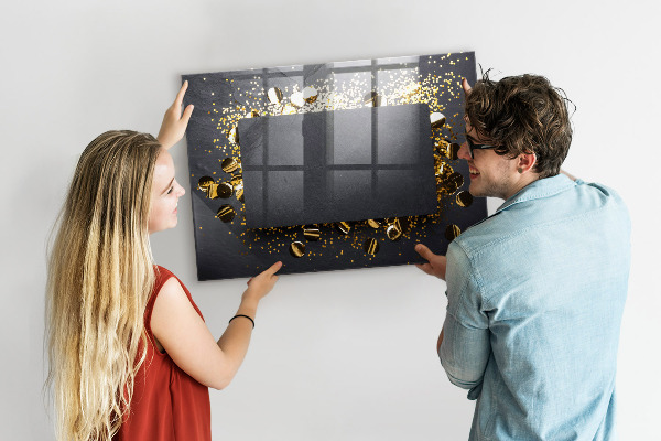 Magnetic dry erase board Creative photo display board
