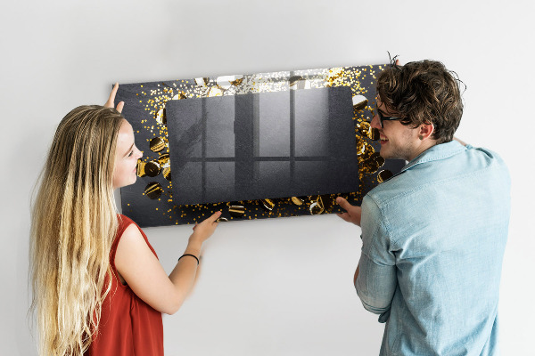 Magnetic dry erase board Creative photo display board