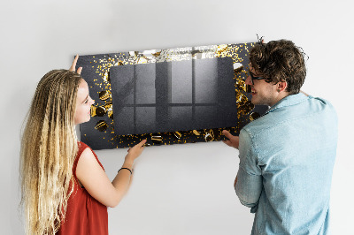 Magnetic dry erase board Creative photo display board
