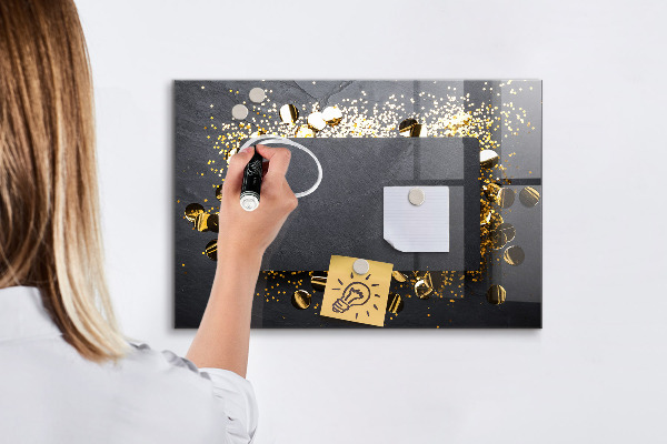 Magnetic dry erase board Creative photo display board