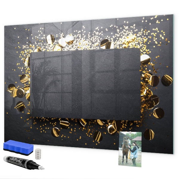 Magnetic dry erase board Creative photo display board