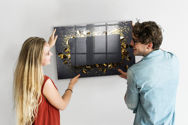 Magnetic dry erase board Creative photo display board