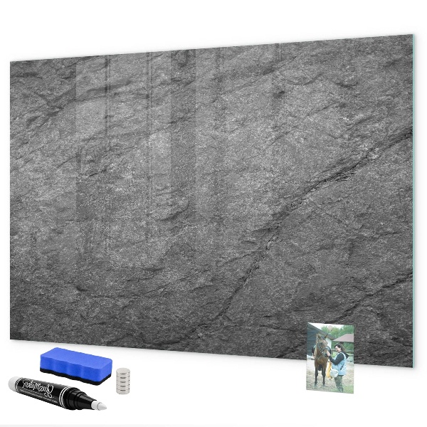 Magnetic dry erase board Magnetic board for photos and notes