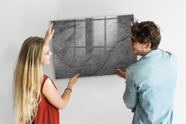 Magnetic dry erase board Magnetic board for photos and notes