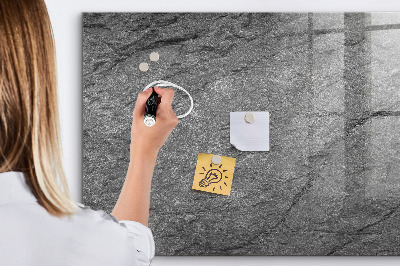 Magnetic dry erase board Magnetic board for photos and notes
