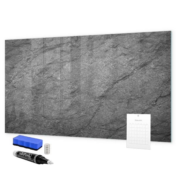 Magnetic dry erase board Magnetic board for photos and notes