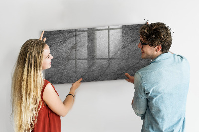 Magnetic dry erase board Magnetic board for photos and notes