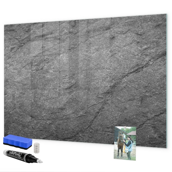 Magnetic dry erase board Magnetic board for photos and notes