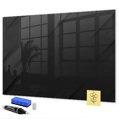 Dry erase board magnetic Memo board with magnets and photos