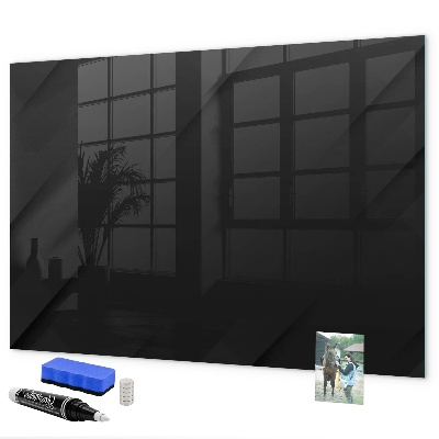 Dry erase board magnetic Memo board with magnets and photos