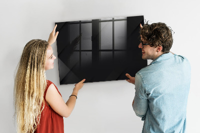Dry erase board magnetic Memo board with magnets and photos