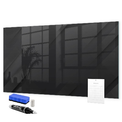 Dry erase board magnetic Memo board with magnets and photos