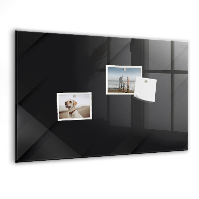 Dry erase board magnetic Memo board with magnets and photos