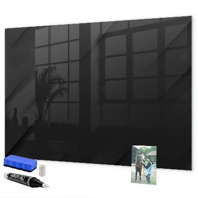 Dry erase board magnetic Memo board with magnets and photos