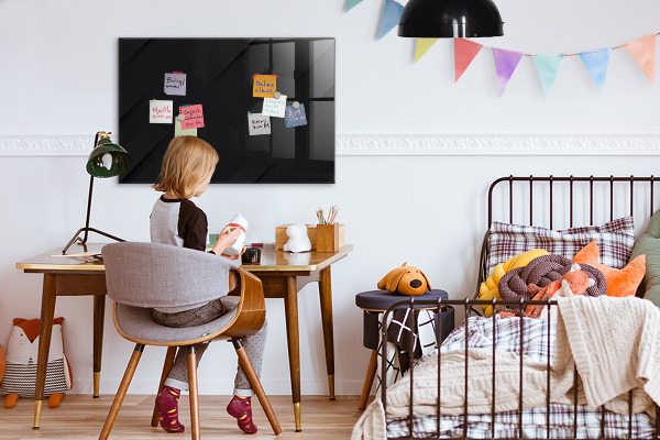 Dry erase board magnetic Memo board with magnets and photos