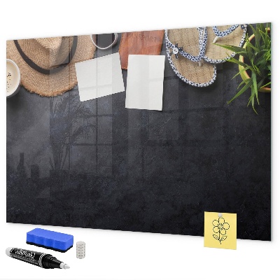 Dry erase board magnetic A box for memories and notes