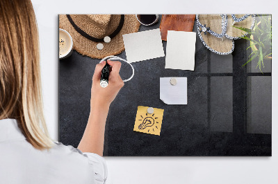Dry erase board magnetic A box for memories and notes