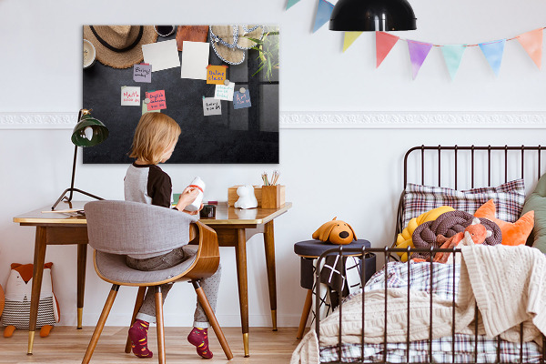 Dry erase board magnetic A box for memories and notes