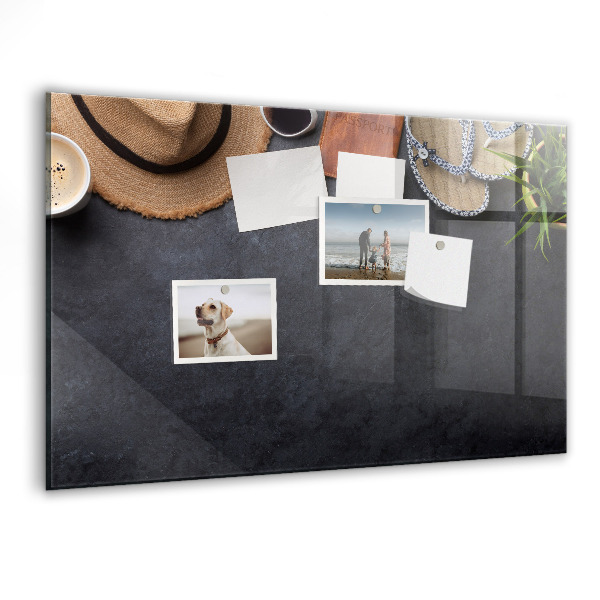 Dry erase board magnetic A box for memories and notes