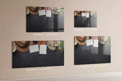 Dry erase board magnetic A box for memories and notes
