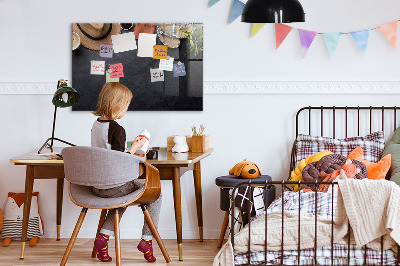 Dry erase board magnetic A box for memories and notes