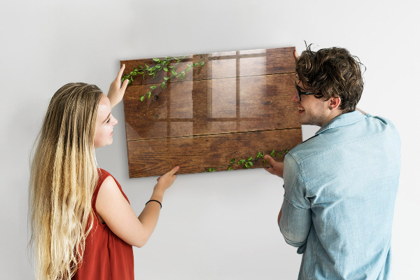 Magnetic dry erase board A stylish board for notes and photos