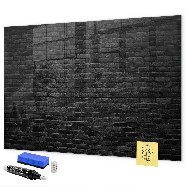 Dry erase board magnetic Board for photos and notes