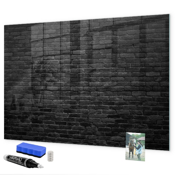 Dry erase board magnetic Board for photos and notes