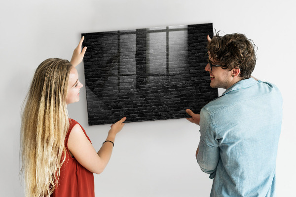 Dry erase board magnetic Board for photos and notes