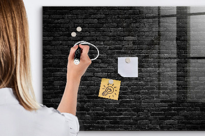 Dry erase board magnetic Board for photos and notes