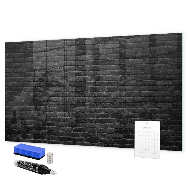 Dry erase board magnetic Board for photos and notes