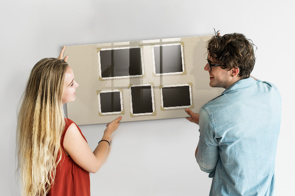 Magnetic dry erase board A creative space for family memories