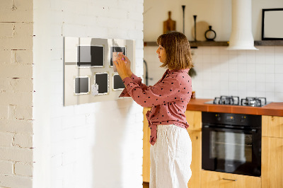 Magnetic dry erase board A creative space for family memories