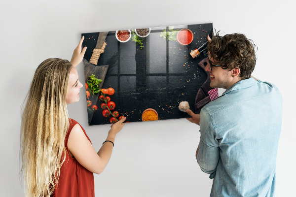 Magnetic dry erase board Kitchen inspirations with personal memories
