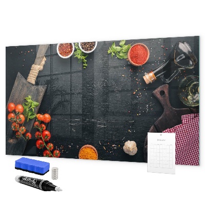 Magnetic dry erase board Kitchen inspirations with personal memories