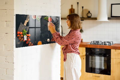 Magnetic dry erase board Kitchen inspirations with personal memories
