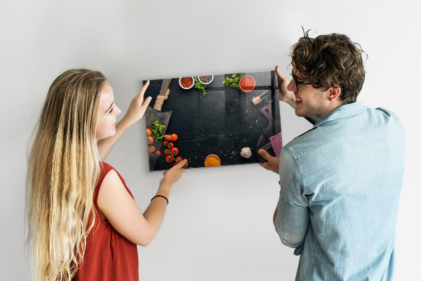 Magnetic dry erase board Kitchen inspirations with personal memories
