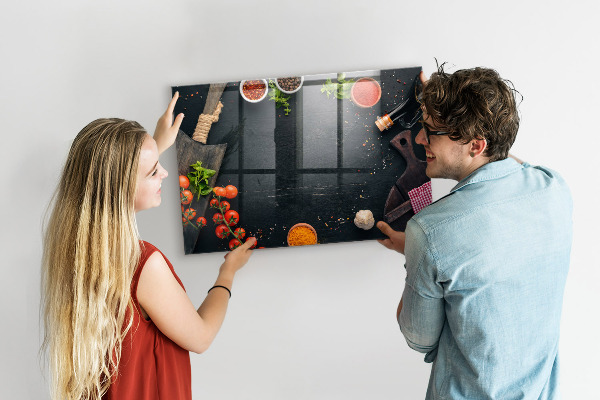 Magnetic dry erase board Kitchen inspirations with personal memories